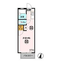 パルサイエンス 205 ｜ 千葉県野田市山崎802-13（賃貸アパート1R・2階・24.75㎡） その2