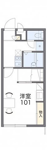 レオパレス東部 209｜茨城県下妻市田町1丁目(賃貸アパート1K・2階・23.18㎡)の写真 その2