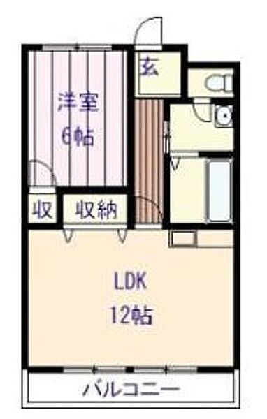 染谷コーポ 106｜茨城県常総市豊岡町乙(賃貸マンション1LDK・1階・45.00㎡)の写真 その2