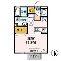 ソロモン 103 ｜ 茨城県筑西市稲野辺408-1（賃貸アパート1R・1階・29.44㎡） その2