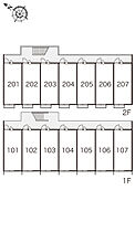 レオパレスけやき台 105 ｜ 茨城県守谷市けやき台5丁目19-8（賃貸アパート1K・1階・23.18㎡） その22