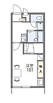 レオパレスサンスイ 201 ｜ 茨城県守谷市薬師台2丁目11-4（賃貸アパート1K・2階・23.18㎡） その2