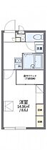 レオパレスコテナン阿見中央 105 ｜ 茨城県稲敷郡阿見町中央4丁目（賃貸アパート1K・1階・23.18㎡） その2