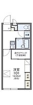 レオパレスおだまき 201 ｜ 茨城県坂東市辺田1111-3（賃貸アパート1K・2階・23.18㎡） その2