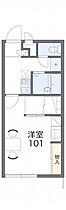 レオパレス東部 205 ｜ 茨城県下妻市田町1丁目1（賃貸アパート1K・2階・23.18㎡） その2