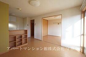 リビングタウンみらい平A 201 ｜ 茨城県つくばみらい市陽光台3丁目22-8（賃貸アパート2LDK・2階・55.44㎡） その3