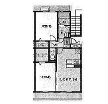 ヒルズひがし野B 205 ｜ 茨城県守谷市ひがし野3丁目17-3（賃貸アパート2LDK・2階・58.37㎡） その2