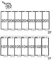 レオパレス新町 201 ｜ 茨城県稲敷郡阿見町大字青宿（賃貸アパート1K・2階・26.08㎡） その4