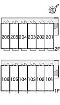 レオパレス霞南 104 ｜ 茨城県稲敷郡阿見町大字阿見（賃貸アパート1K・1階・22.35㎡） その4