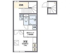 レオパレスエスピナカII 209 ｜ 茨城県稲敷郡阿見町中央2丁目（賃貸アパート1K・2階・28.15㎡） その2