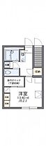 レオパレスエスポワールＵ 107 ｜ 茨城県稲敷郡阿見町中央6丁目（賃貸アパート1K・1階・23.97㎡） その2