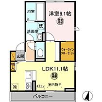 SantoriniI 201 ｜ 茨城県つくば市東光台2丁目（賃貸アパート1LDK・2階・42.97㎡） その2