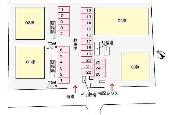 モデルノI 103｜茨城県取手市谷中(賃貸アパート1LDK・1階・40.10㎡)の写真 その21