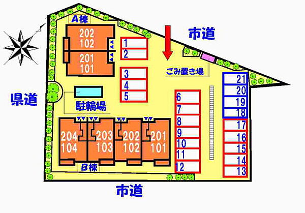 画像21:駐車場