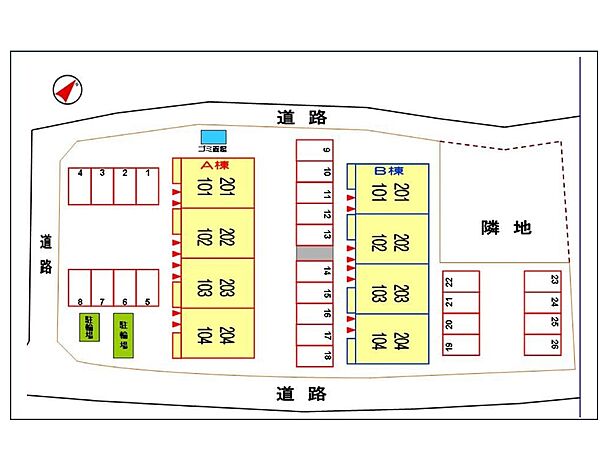 駐車場：駐車場