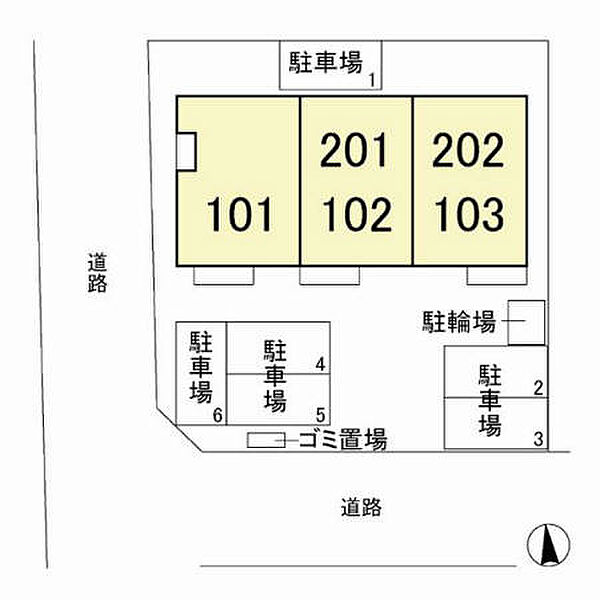 Grace court（グレイスコート） 102｜茨城県つくば市研究学園6丁目(賃貸アパート1LDK・1階・40.03㎡)の写真 その11