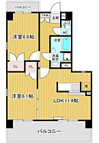 レジデンスつくほ 301 ｜ 茨城県つくば市筑穂2丁目19（賃貸マンション2LDK・3階・55.50㎡） その2