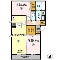 east 301 ｜ 茨城県つくば市松代4丁目5-13（賃貸アパート2LDK・3階・59.64㎡） その2