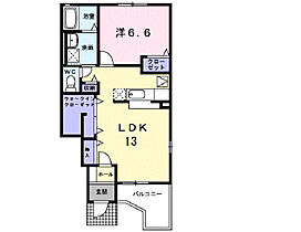 カルムセゾン　Ａ 103 ｜ 茨城県土浦市板谷6丁目651-15（賃貸アパート1LDK・1階・49.49㎡） その2