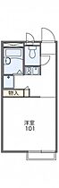 レオパレスリベエール 102 ｜ 茨城県牛久市ひたち野東4丁目32-5（賃貸アパート1K・1階・20.28㎡） その2