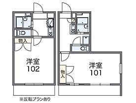 レオパレス久松 204 ｜ 茨城県土浦市木田余（賃貸マンション1K・2階・23.18㎡） その2