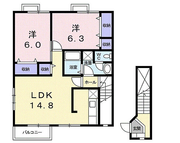 画像2:間取図