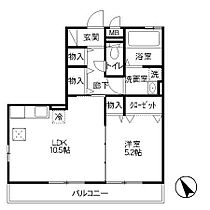 エスポワール Ｂ 106 ｜ 茨城県かすみがうら市下稲吉4245-2(A)、4245-6(B)（賃貸アパート1LDK・1階・43.71㎡） その2