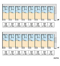 レオパレスセントリオ 207 ｜ 茨城県土浦市西真鍋町9-16（賃貸アパート1K・2階・20.28㎡） その16