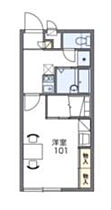 レオパレスHYTII 102 ｜ 茨城県牛久市さくら台1丁目6-4（賃貸アパート1K・1階・23.18㎡） その2