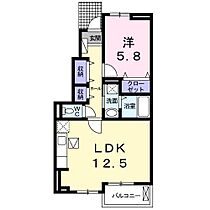 ジェルメIII 101 ｜ 茨城県龍ケ崎市白羽2丁目24-2（賃貸アパート1LDK・1階・46.24㎡） その2