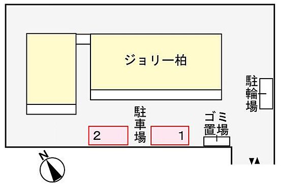 ジョリー柏 108｜千葉県柏市富里2丁目(賃貸マンション1K・1階・27.02㎡)の写真 その6