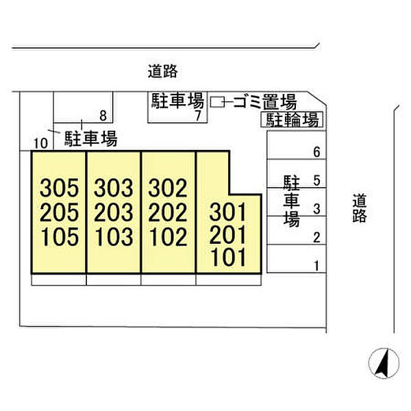 オリーブガーデンひばりが丘 301｜千葉県柏市ひばりが丘(賃貸アパート1LDK・3階・45.34㎡)の写真 その27
