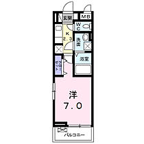 エスポア 204 ｜ 千葉県柏市大室1丁目12-1（賃貸アパート1K・2階・26.09㎡） その2