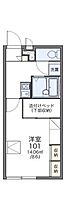 レオパレスフラワー 207 ｜ 千葉県柏市みどり台2丁目22-62（賃貸アパート1K・2階・23.18㎡） その2