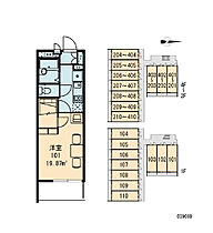 レオパレス沼南7 409 ｜ 千葉県柏市泉町6-40（賃貸マンション1K・4階・19.87㎡） その3