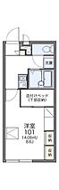 レオパレスサンクレール柏B 112 ｜ 千葉県柏市逆井5丁目16-7（賃貸アパート1K・1階・23.18㎡） その2