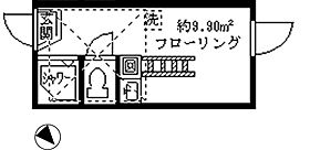 フェリスキッド 202 ｜ 東京都杉並区高円寺北３丁目16-9（賃貸アパート1R・2階・9.90㎡） その2