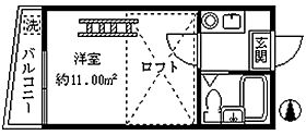 ライフピアパフォーム 202 ｜ 東京都杉並区井草２丁目24-11（賃貸アパート1R・2階・11.00㎡） その2