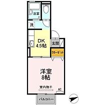 徳島県徳島市沖浜町明治開（賃貸アパート1DK・2階・28.60㎡） その2