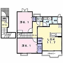 徳島県小松島市赤石町（賃貸アパート2LDK・2階・60.51㎡） その2