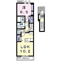 徳島県徳島市津田本町５丁目（賃貸アパート1LDK・2階・44.68㎡） その2