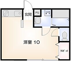 ドムール四宮イース  ｜ 徳島県徳島市南昭和町５丁目（賃貸アパート1R・1階・24.47㎡） その2