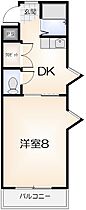 ヴェルメゾンツイン　Ａ  ｜ 徳島県徳島市山城西２丁目（賃貸マンション1K・2階・26.23㎡） その2