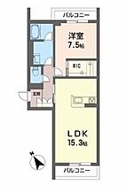 徳島県徳島市北常三島町１丁目（賃貸マンション1LDK・2階・55.63㎡） その2