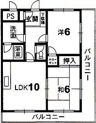 鮎喰駅 4.7万円