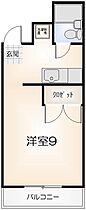 柳田ハイツ 22 ｜ 徳島県徳島市新蔵町3丁目21（賃貸マンション1R・2階・27.75㎡） その2