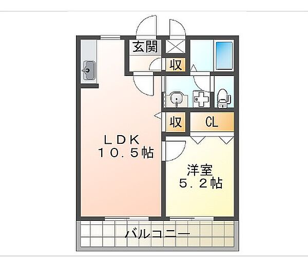 兵庫県神戸市垂水区高丸4丁目(賃貸マンション1LDK・3階・35.00㎡)の写真 その2