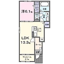 兵庫県姫路市北平野1丁目（賃貸アパート1LDK・1階・50.01㎡） その2