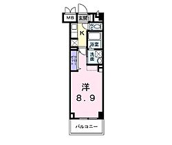 兵庫県姫路市阿保（賃貸マンション1K・5階・30.81㎡） その2