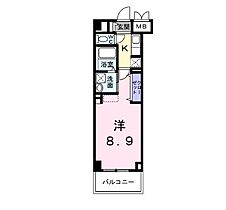 兵庫県姫路市阿保（賃貸マンション1K・4階・30.81㎡） その2